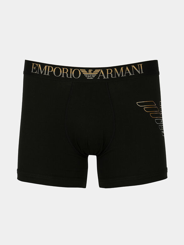 Boxer trunks with logo details - 1