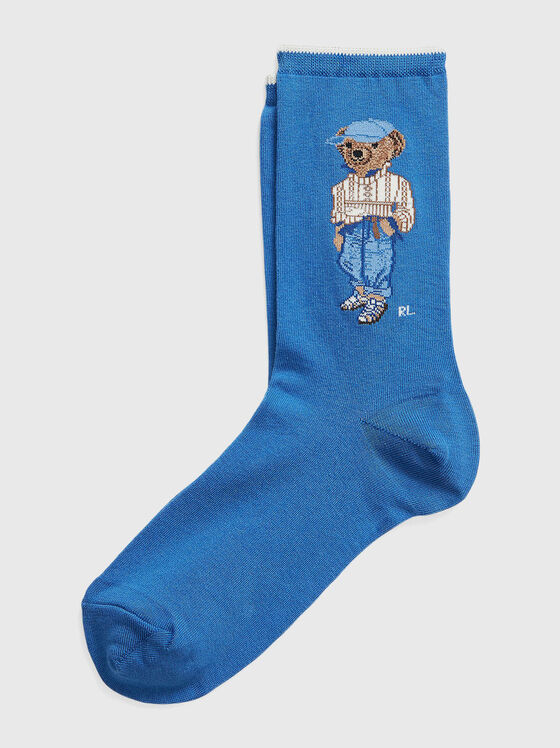 Șosete cu broderie Polo Bear - 1