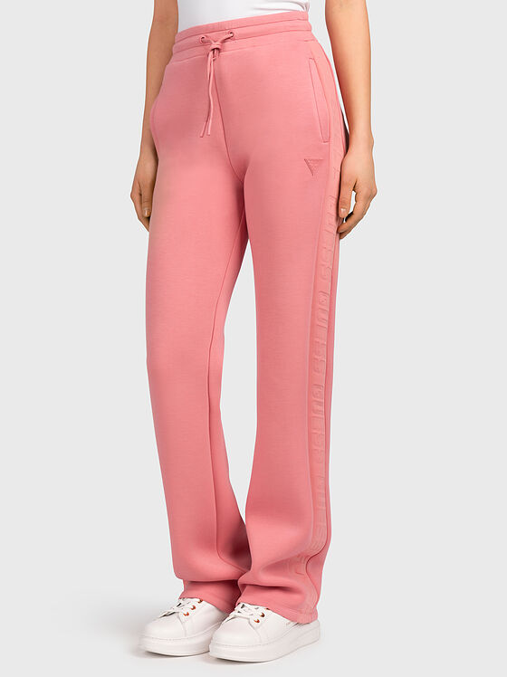 BRENDA sports trousers in coral color - 1