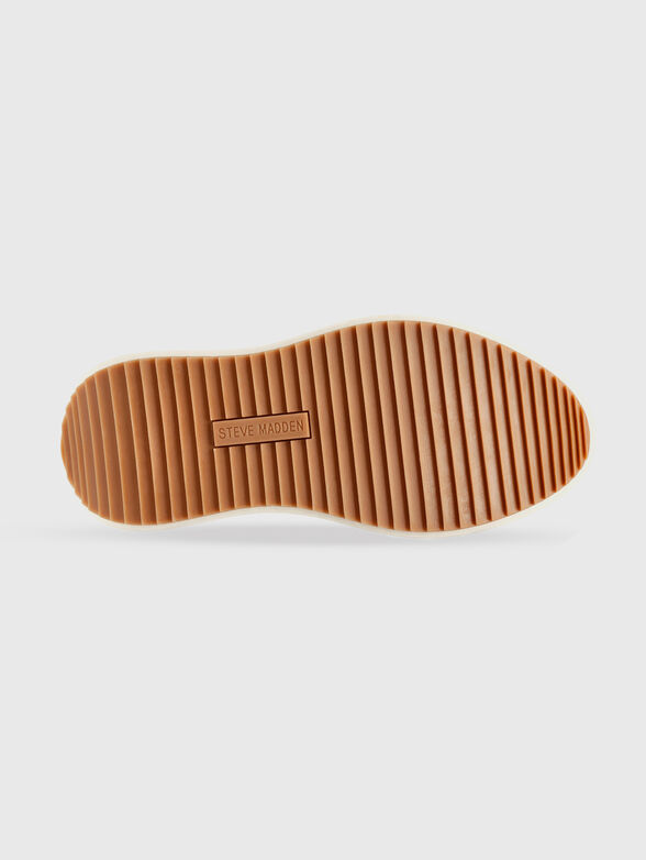 DOUBLETAKE sneaker in beige on platform - 5