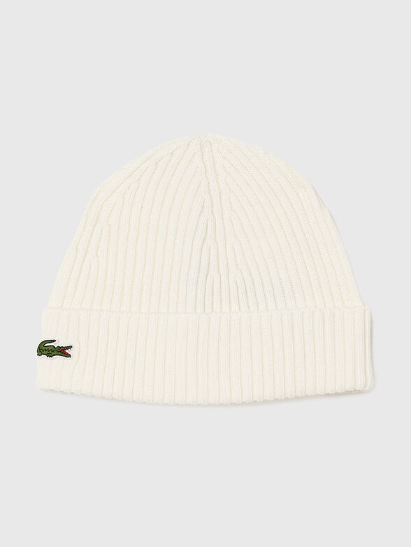 Unisex logo wool beanie - 1
