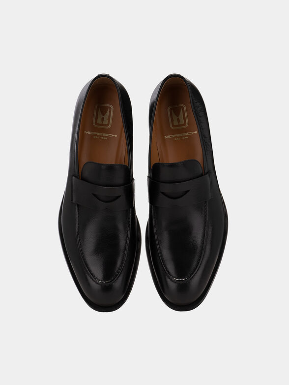 BRUXELLES leather loafers - 6