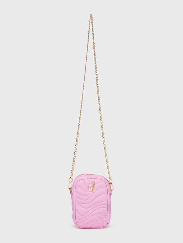 Mini crossbody bag in pink  - 2