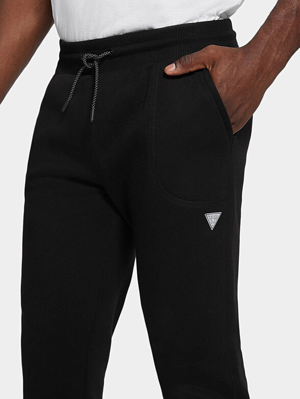 ALGER black sports pants - 4