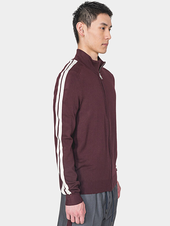Cardigan with high neck - 3