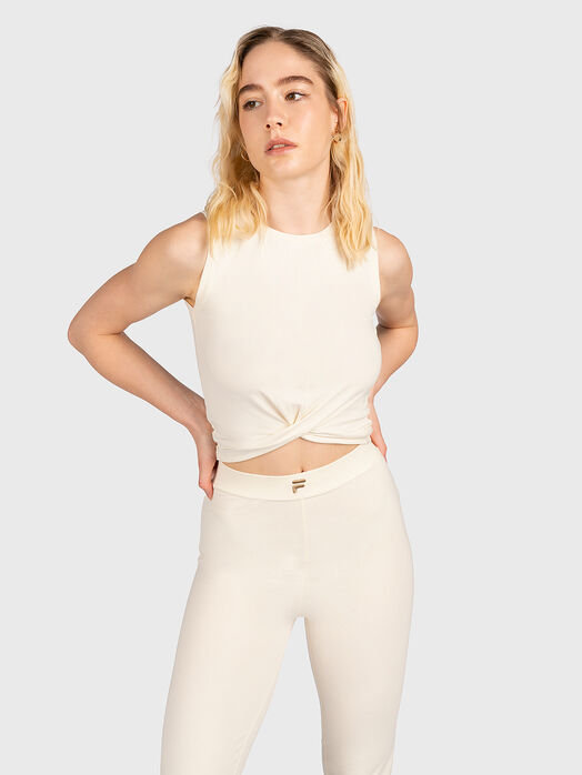 CARNAC cropped sports top