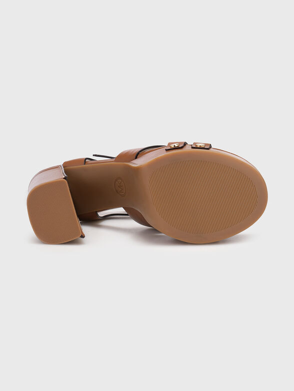 NORA platform sandals - 5