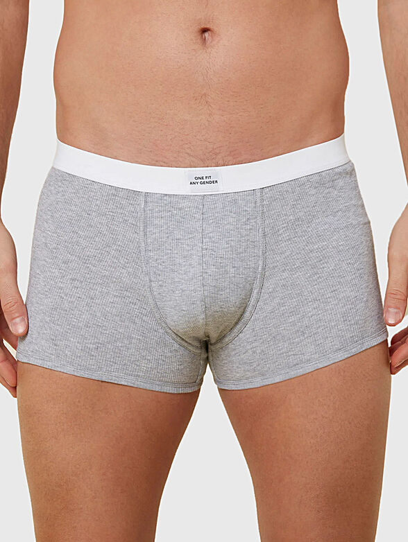 DAILY RIB grey trunks - 1