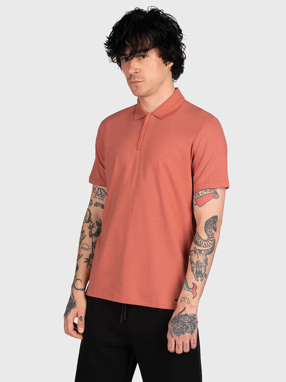 Tricou polo cu fermoar - 1