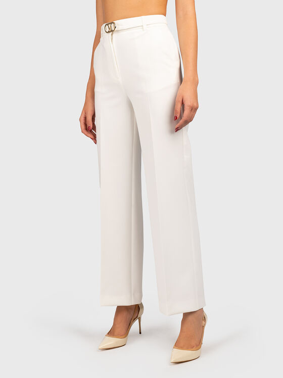 Pantaloni CELIA cu margine albi - 1