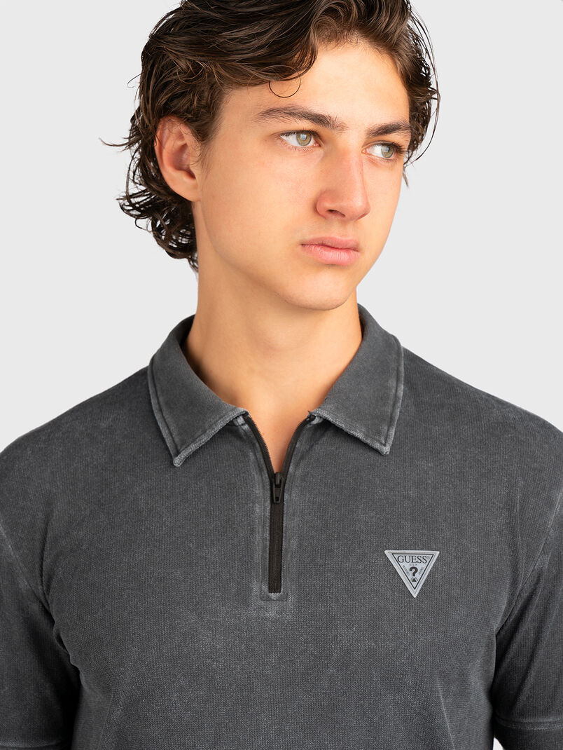 Polo shirt with logo detail - 3