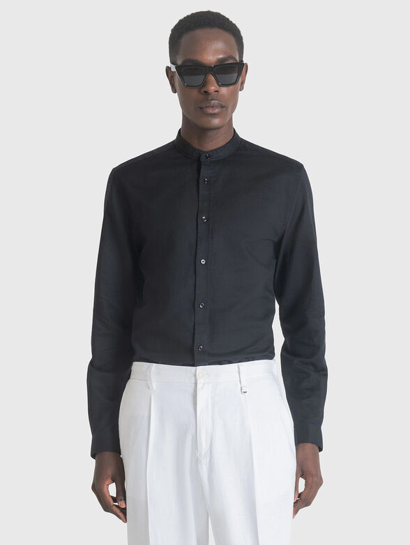 TOLEDO linen blend shirt - 1
