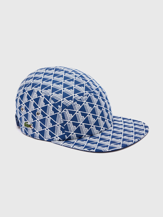 Unisex cap with monogram print​ - 1