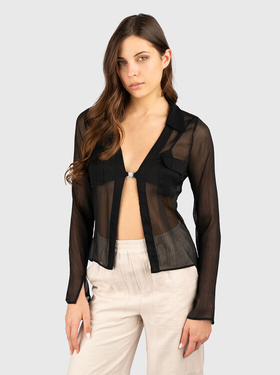 ELEAZARA blouse with sheer effect - 1