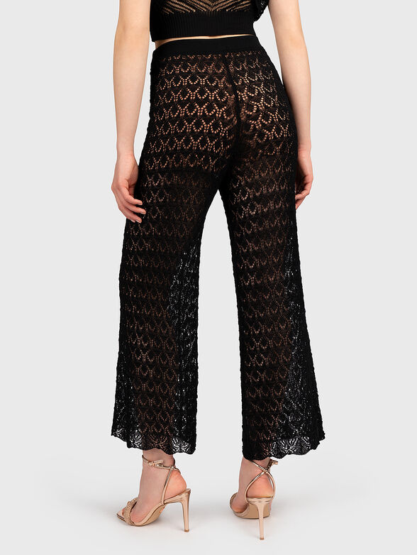 Black lace trousers - 2