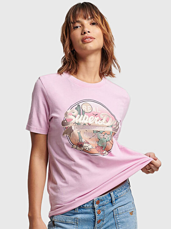 Tricou din bumbac VINTAGE - 1