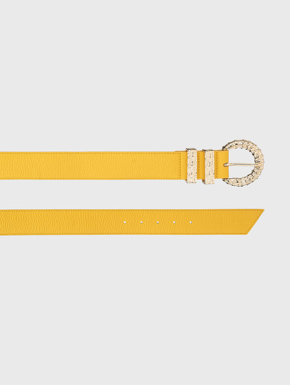 ERINI blue belt with glittering appliqués - 2