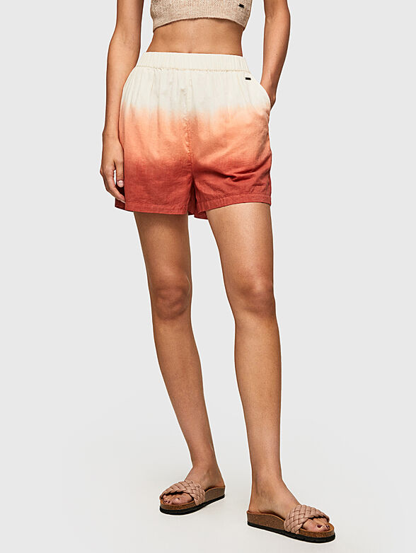 BRIAN shorts with iridescent effect - 1