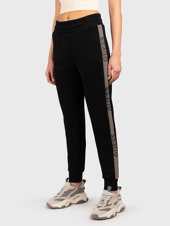 VICTOIRE SCUBA sweatpants in beige - 1
