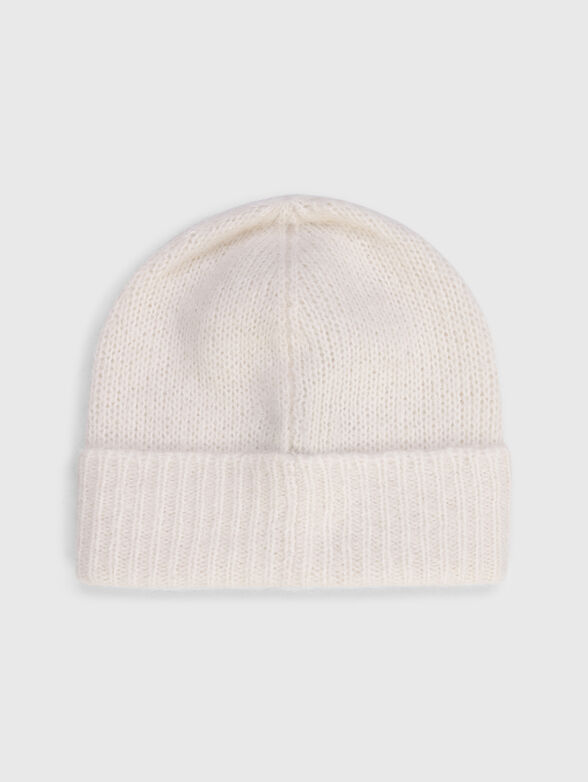 Wool blend hat with logo - 2