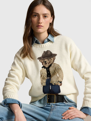 Sweater with Polo Bear design - 5