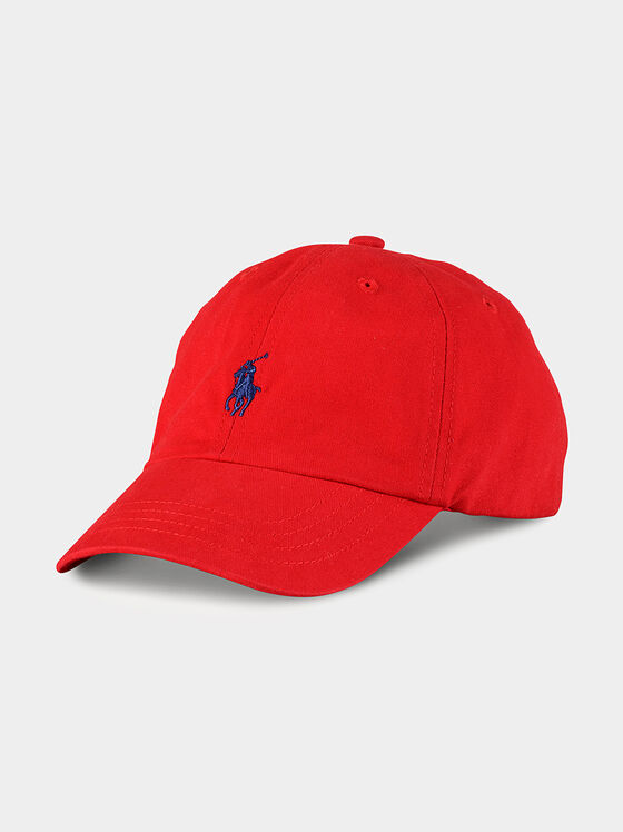 Şapcă de baseball de culoare roşie cu logo - 1