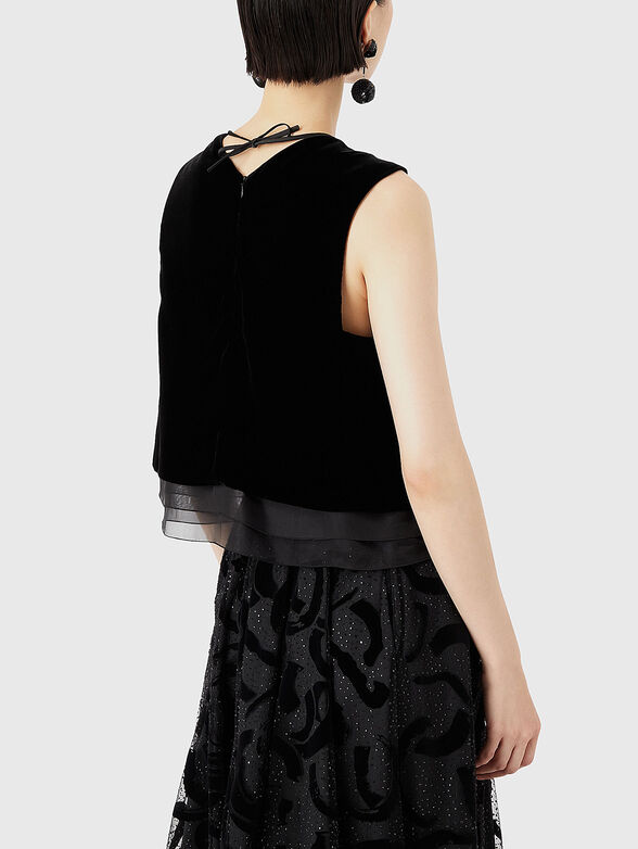 Sequin silk top - 3