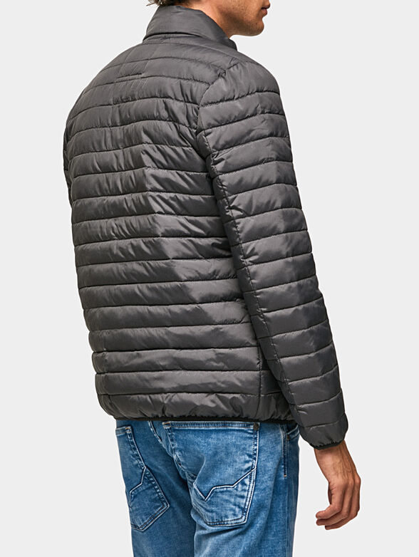 CONNEL green jacket with quilted effect - 3