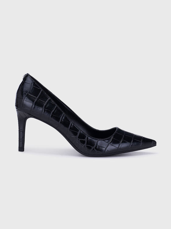 ALINA heeled shoes with crocodile texture - 1