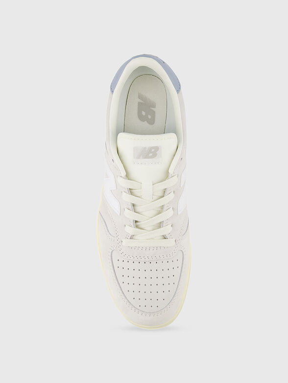 Leather and suede sneakers - 6