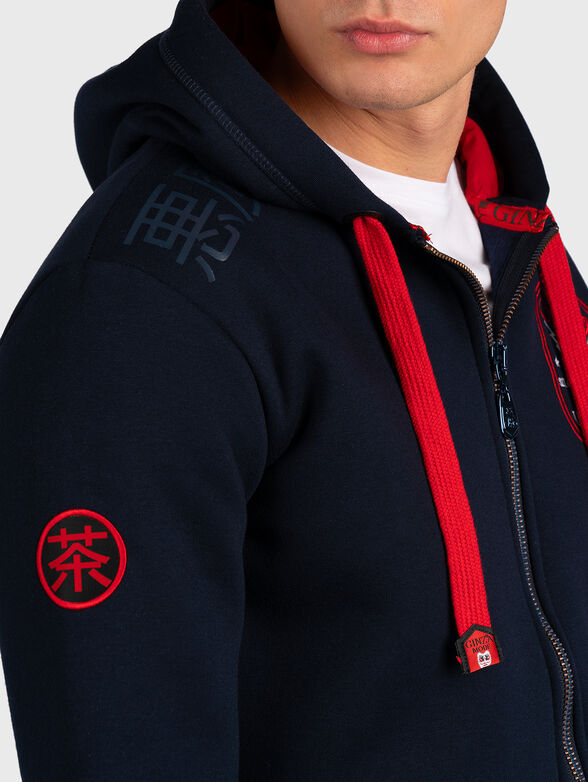 Sweatshirt with logo print - 4
