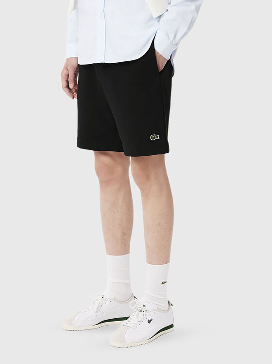 Pantaloni scurți sport din bumbac - 1