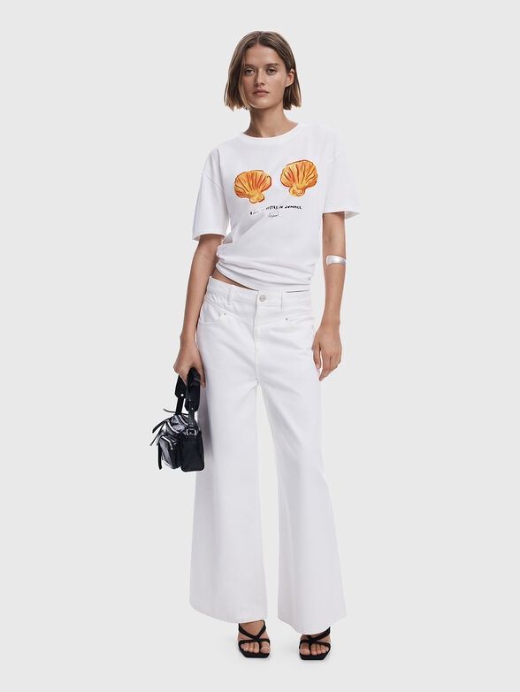 Printed cotton T-shirt - 2