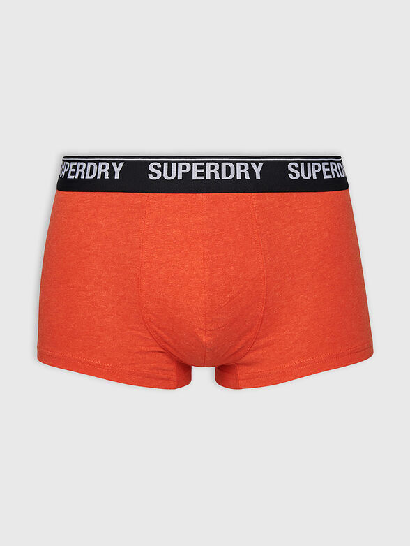 Set of 3 boxers in black in black color - 6