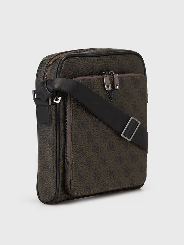 MILANO crossbody bag with monogram print - 4
