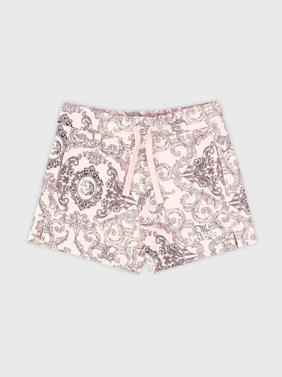 Floral print shorts - 1