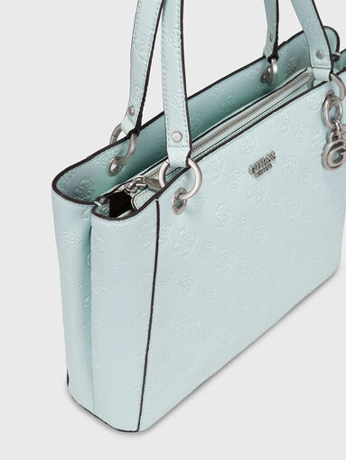 GALERIA tote bag with embossed texture - 4