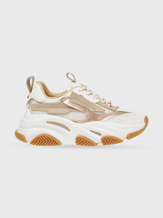 Adidași POSSESSION-E cu accente bej - 1