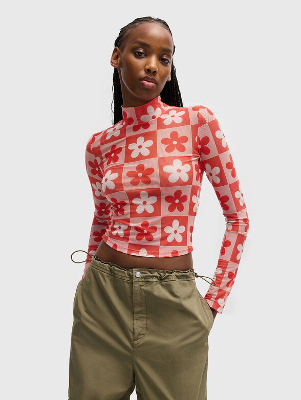 DASORI blouse with logo print - 1