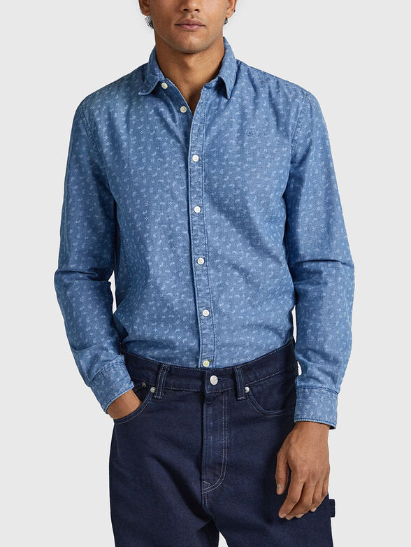 CRAWSTON shirt in cotton fabric - 1