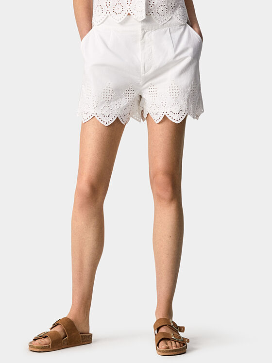 LUELLA shorts with embroidery - 1