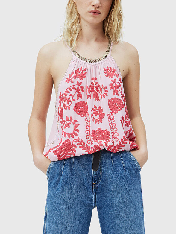 SABINA Top with halter neckline - 1