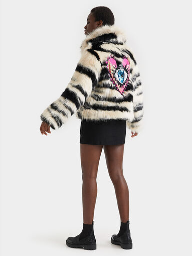 Eco fur coat - 5