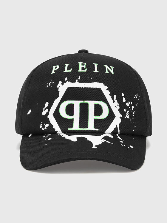 Baseball cap with logo print - 1