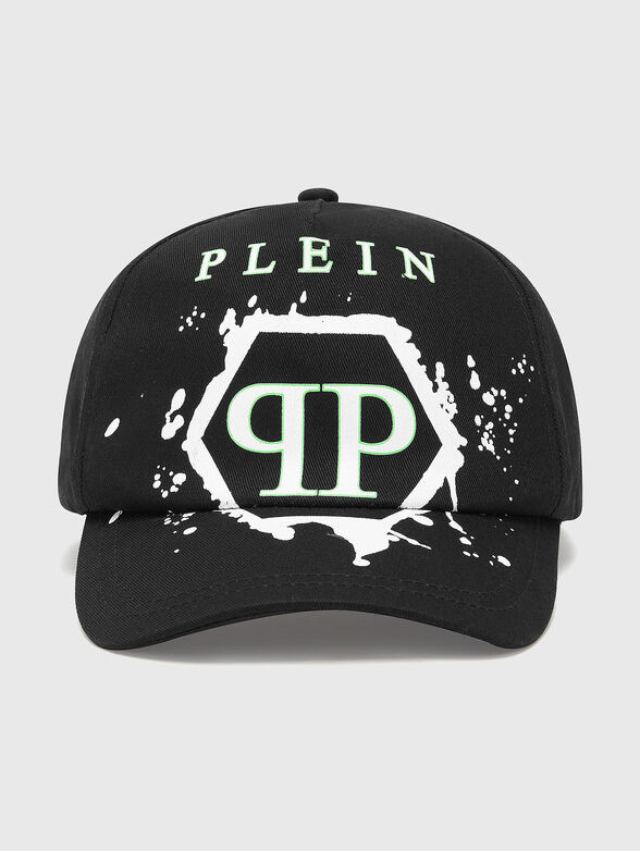 Baseball cap with logo print - 1
