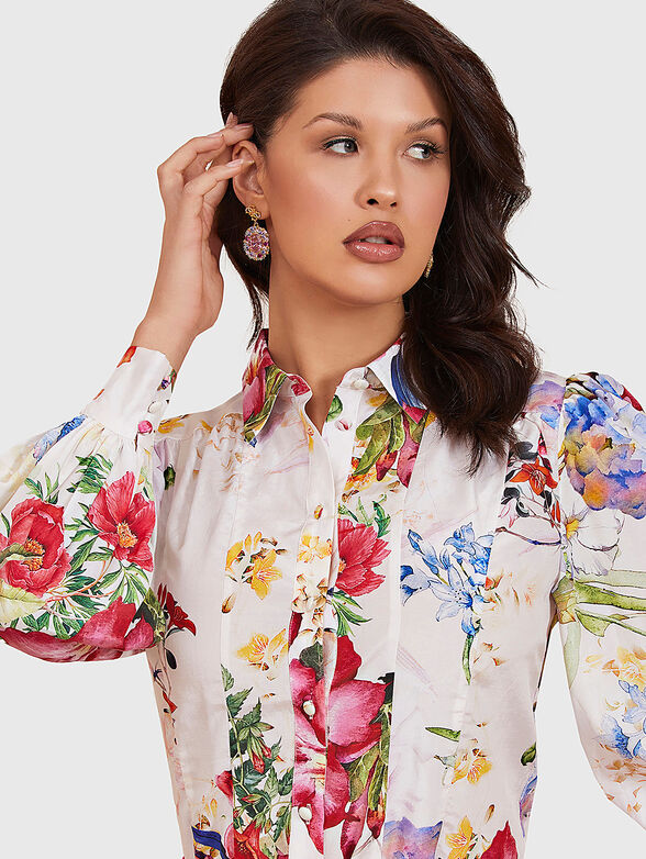 GLORIOUS GARDEN printed shirt - 4
