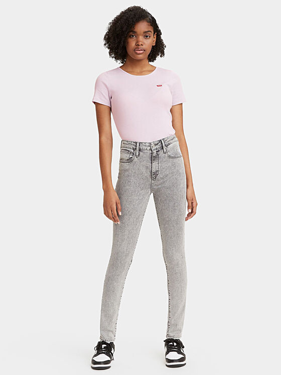 721™ grey high waisted skinny jeans - 1