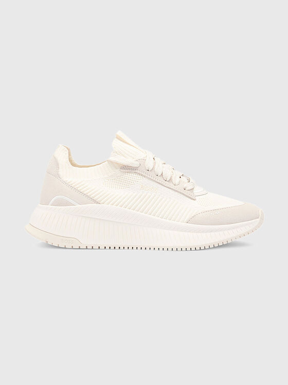 Sports shoes with logo detail - 1