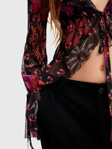 LUA tulle blouse - 5