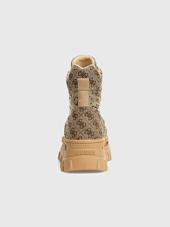 SELLEN2 sports ankle boots with logo print - 3